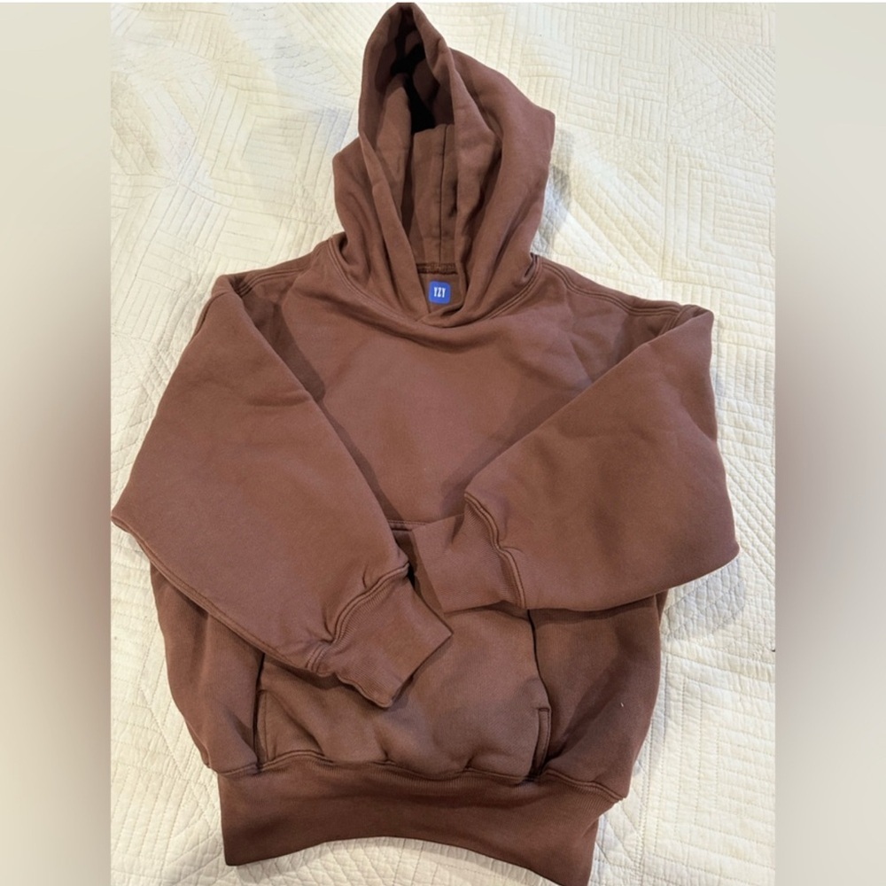 YEEZY GAP Brown Hoodie for kids Size SP Brown Extremly Cotton